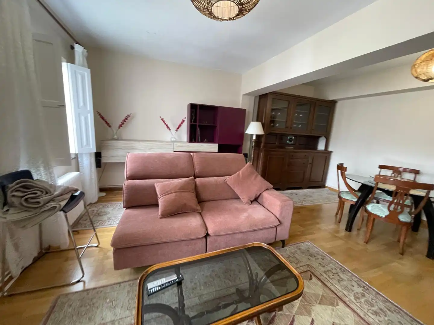 Living room of Flat for rent in Lugo  with Heating, Furnished and Oven