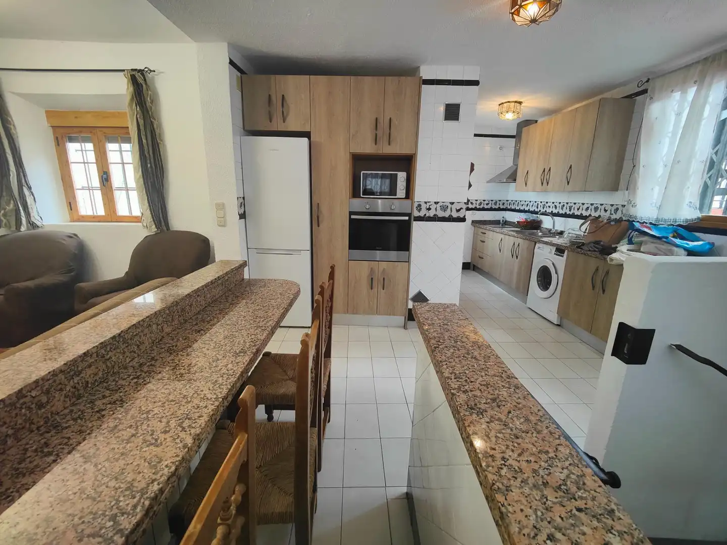 Cocina de Casa o chalet de alquiler en Granada con Calefacción, Jardín privado y Terraza