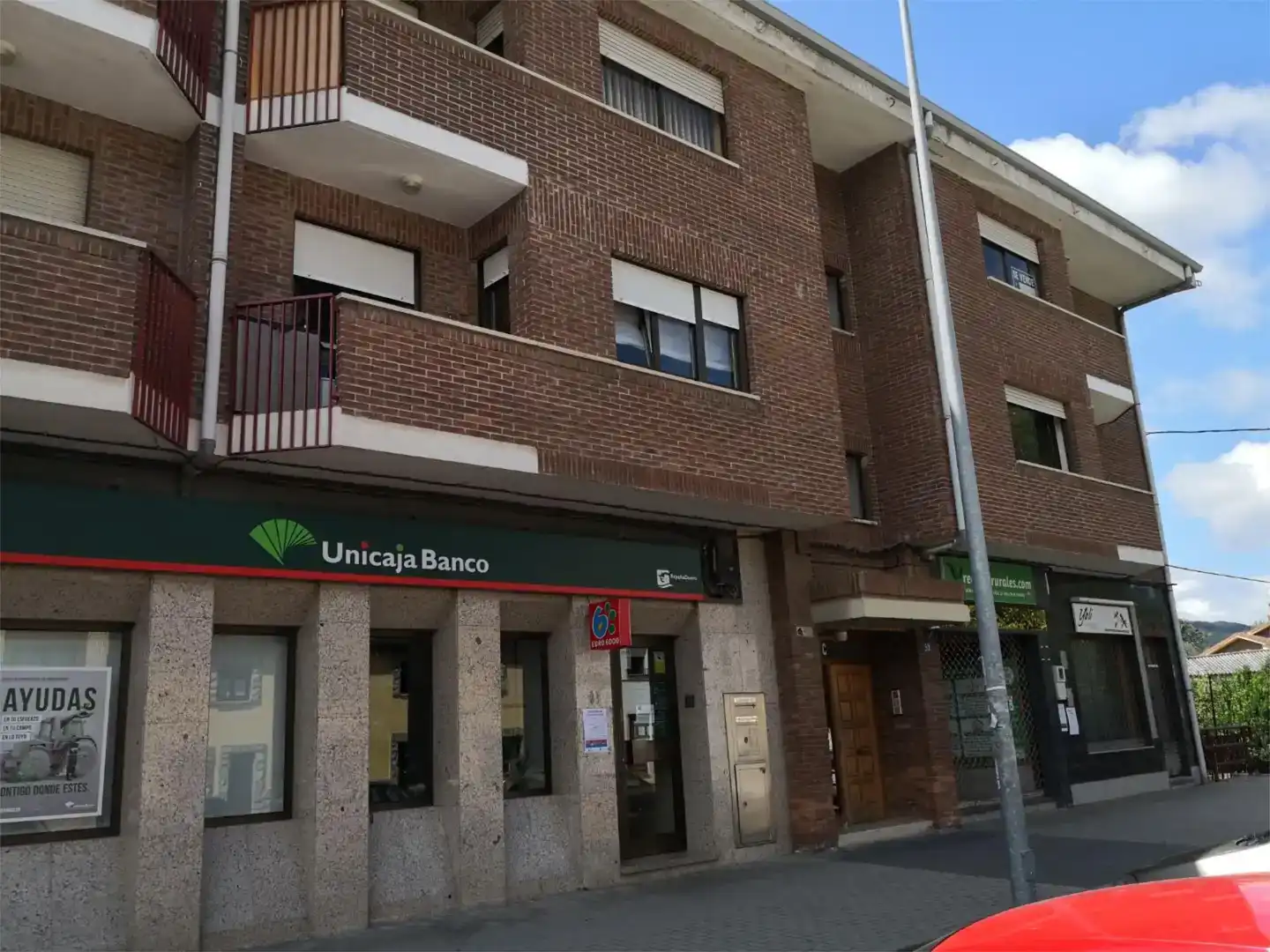 Vista exterior de Piso en venta en Carrocera con Balcón