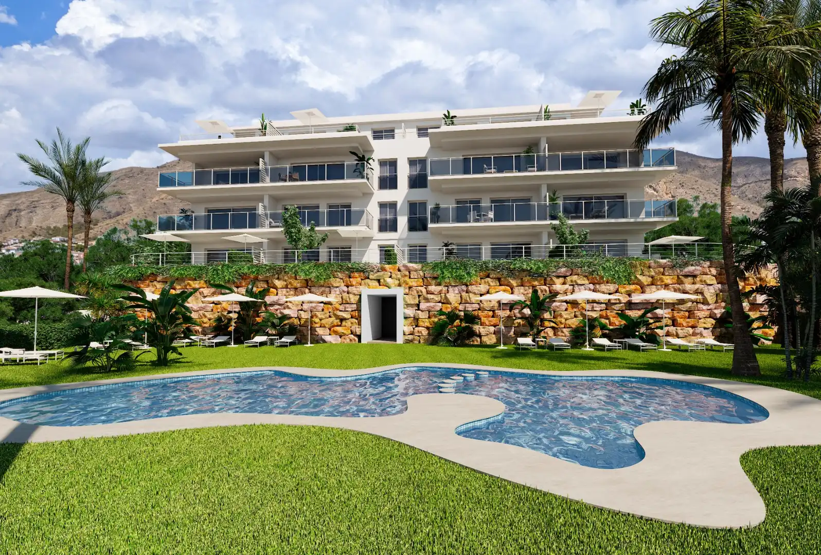 Mini appartamento con balcone in vendita a Golf Bahía, imagen 15