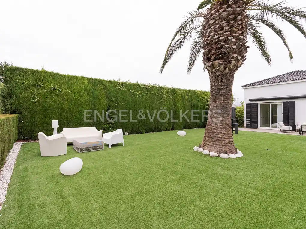 Terrace of Houses for rent in Bétera  with Air Conditioner, Heating and Private garden