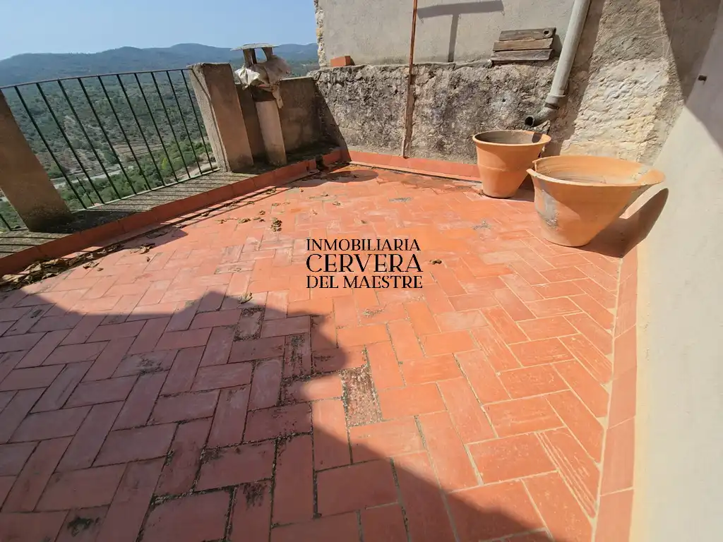 Terrassa de Casa o xalet en venda en Cervera del Maestre