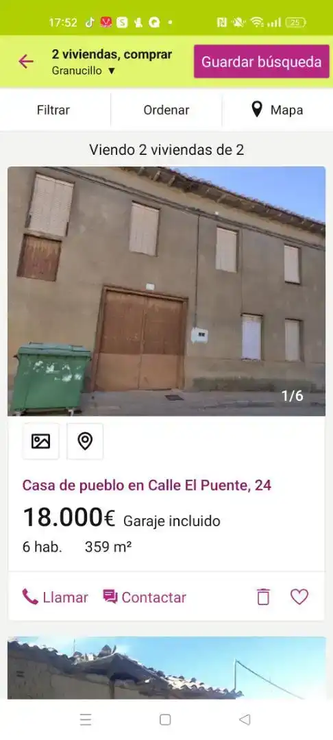 Vista exterior de Casa adosada en venda en Granucillo amb Jardí privat i Traster