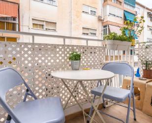 Balcony of Apartment to share in Málaga Capital  with Air Conditioner, Heating and Terrace