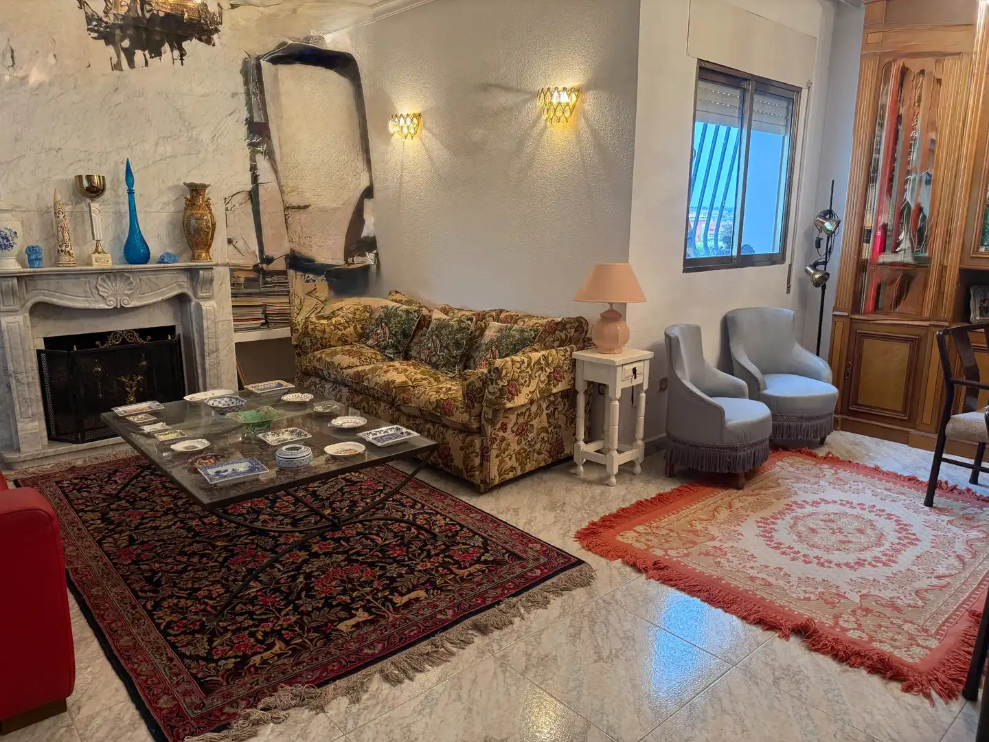 Living room of Houses for sale in Villanueva del Pardillo  with Heating, Private garden and Terrace