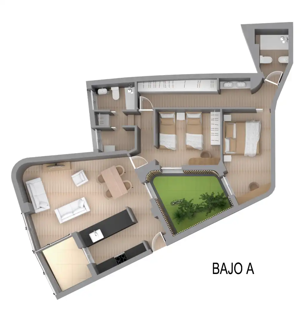Piso en venta en Jaén con Aire acondicionado, Calefacción y Terraza