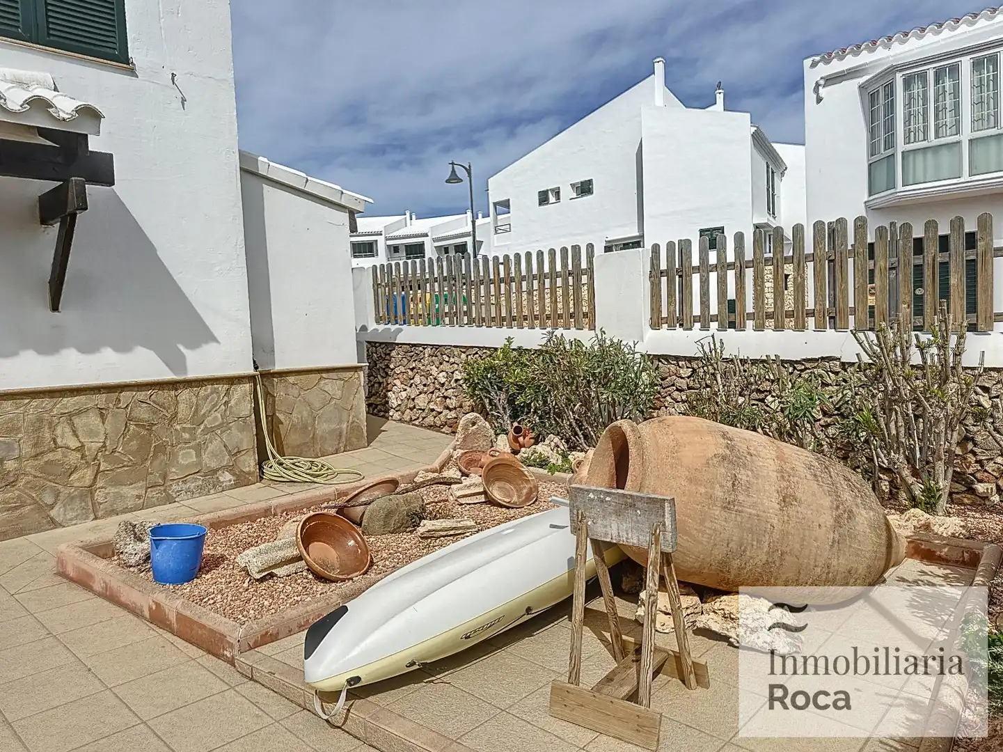 Exterior view of Houses for sale in Es Mercadal  with Air Conditioner, Heating and Private garden