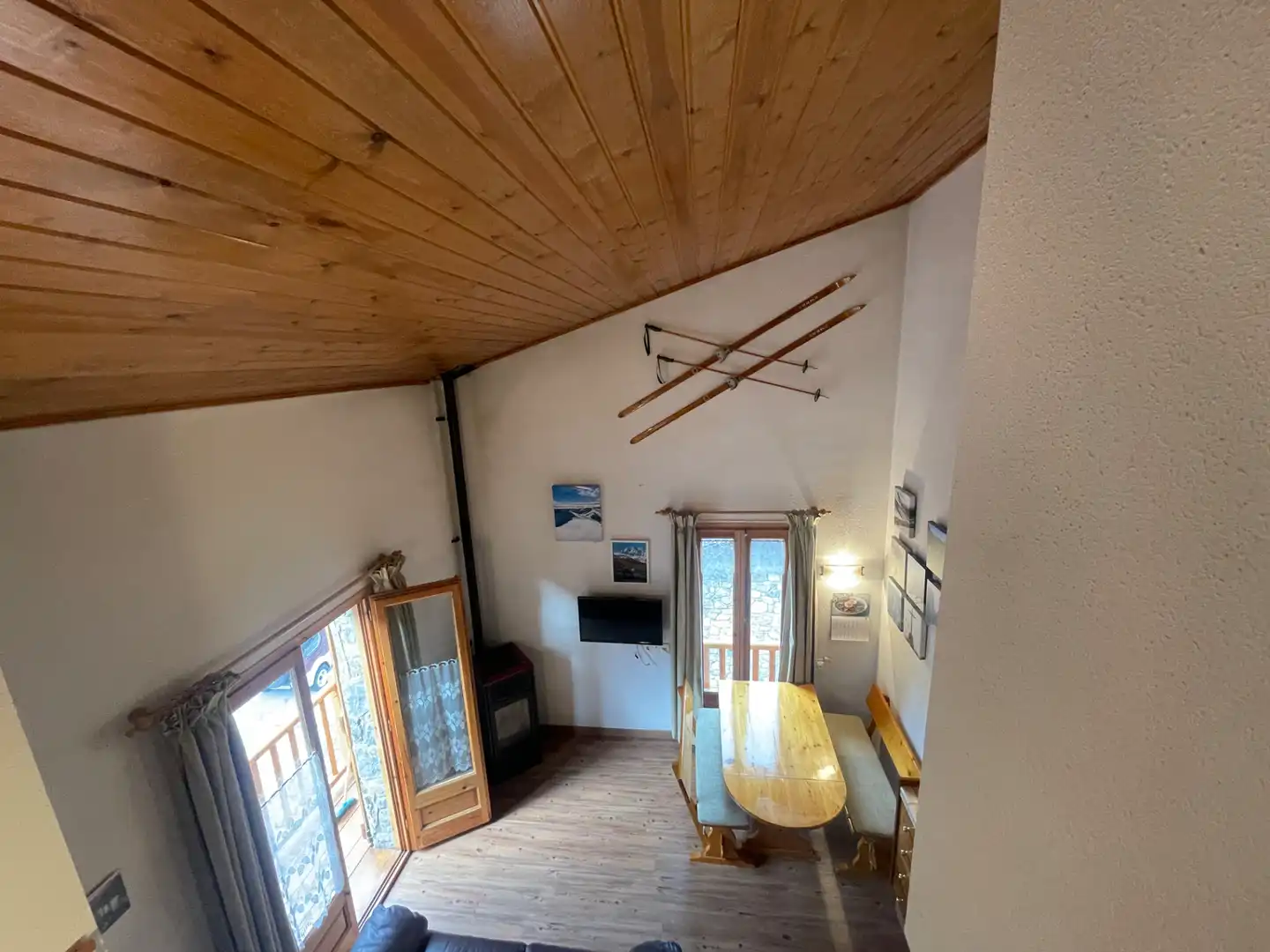 Sala d'estar de Àtic en venda en Setcases amb Calefacció, Parquet i Traster