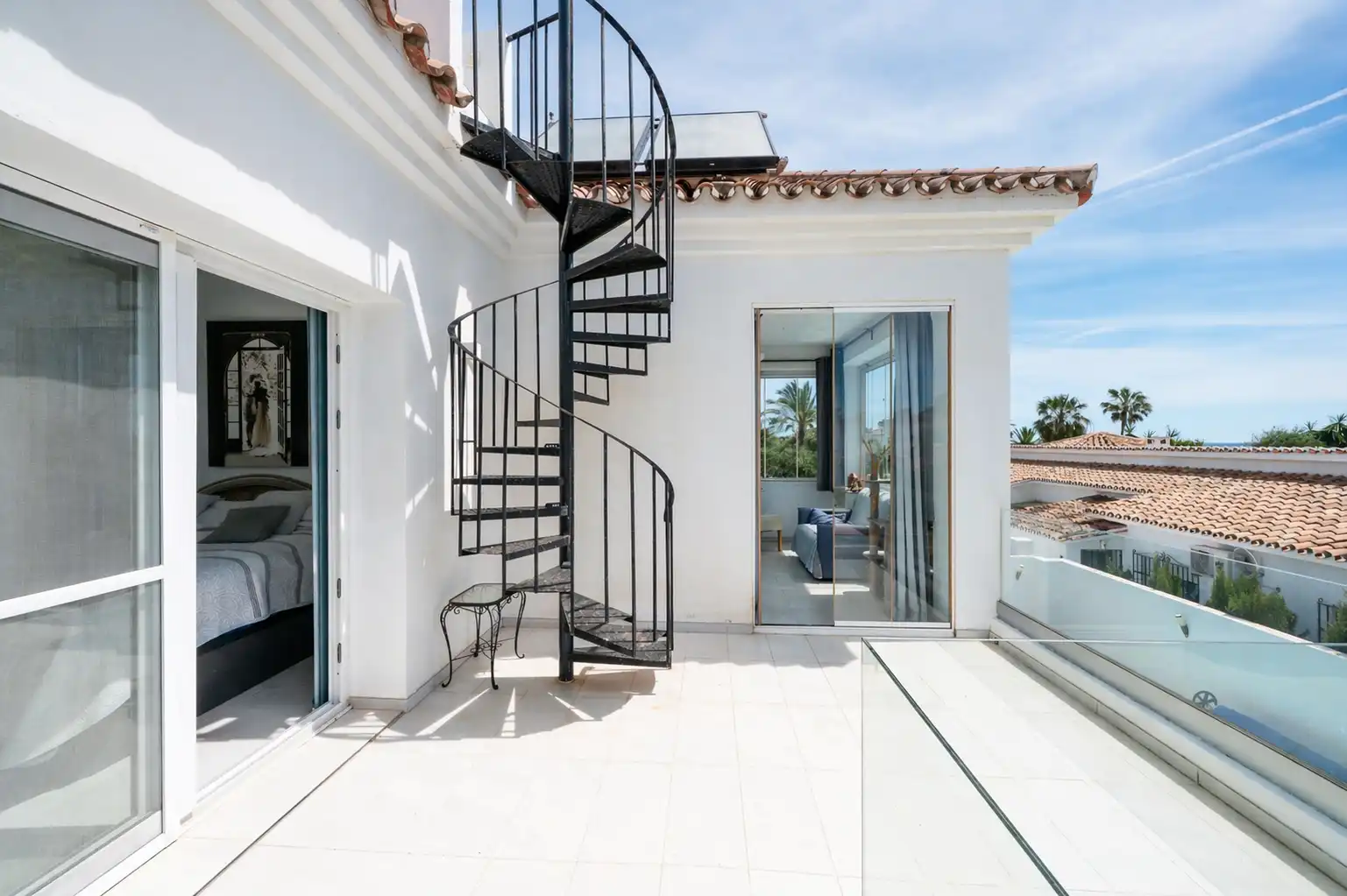 Terrace of Houses for sale in Estepona  with Air Conditioner, Private garden and Terrace