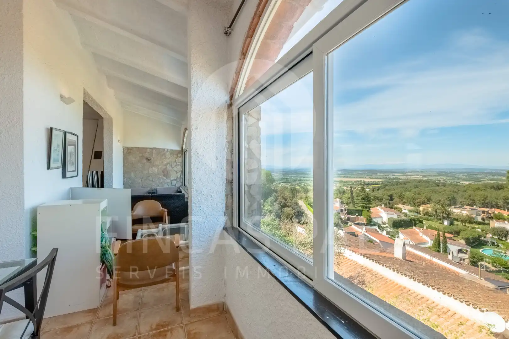 Terraza de Casa adosada en venta en Pals con Aire acondicionado, Calefacción y Jardín privado