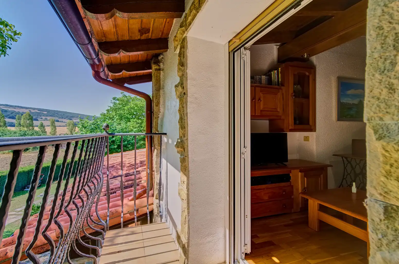 Terrasse von Haus oder Chalet zum Verkauf in Aranguren mit Klimaanlage, Heizung und Privatgarten