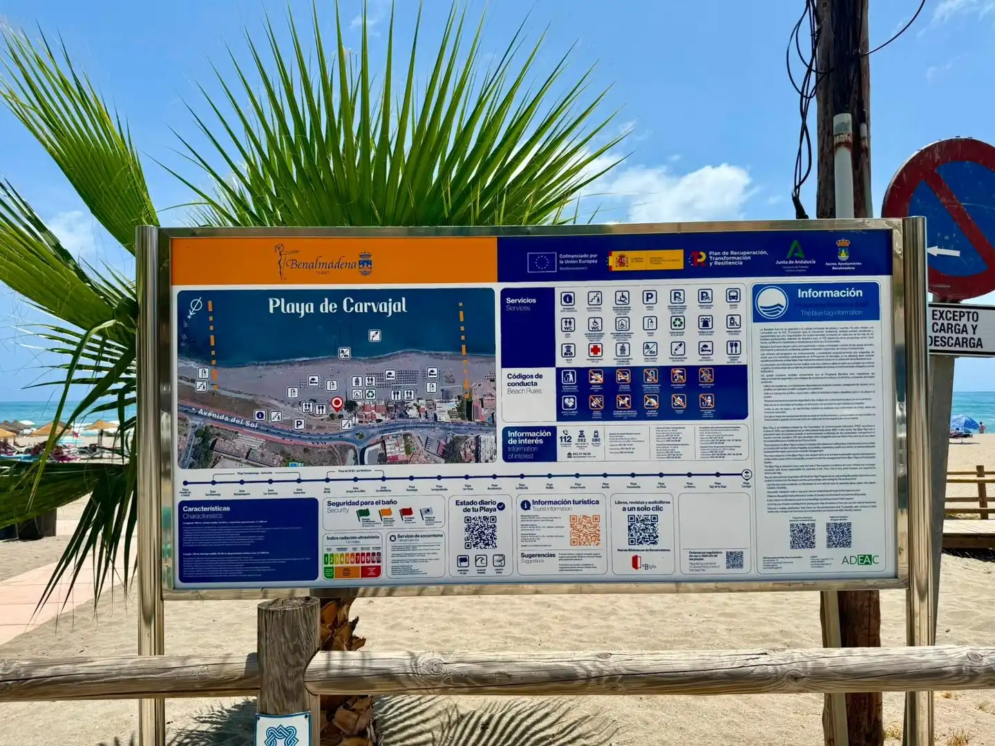Außenansicht von Wohnung zum Verkauf in Benalmádena mit Klimaanlage, Privatgarten und Abstellraum