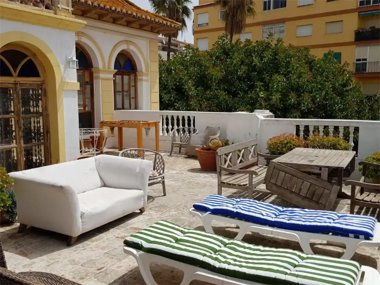 Terraza de Casa adosada para compartir en Almuñécar con Amueblado