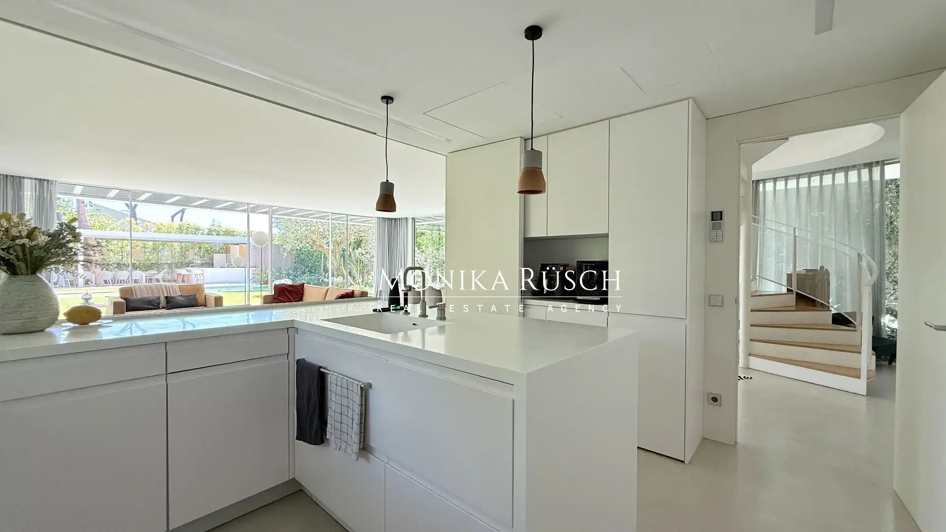 Kitchen of Houses for rent in Castelldefels  with Air Conditioner, Heating and Private garden