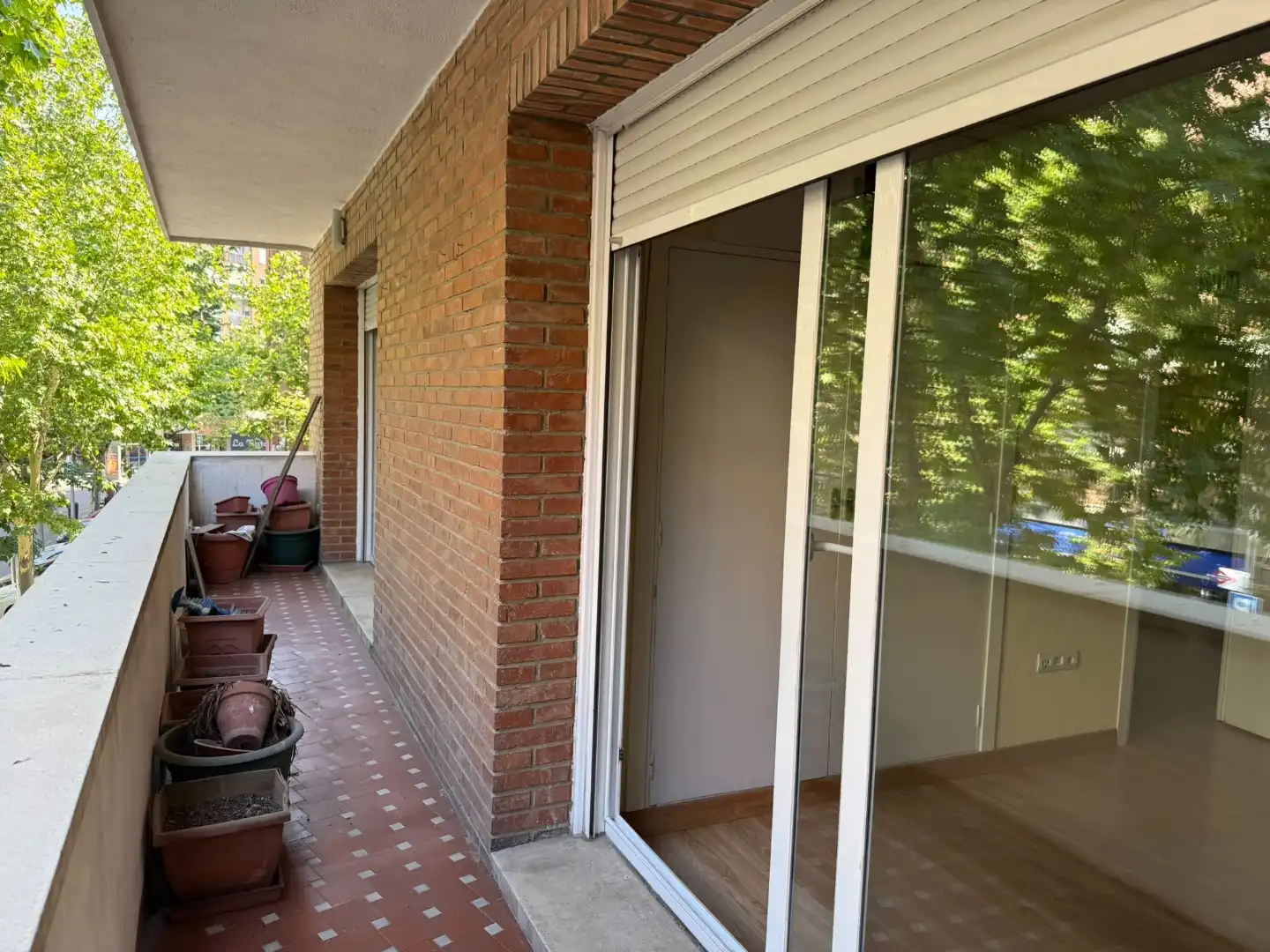 Balcony of Flat for sale in  Madrid Capital  with Terrace and Balcony