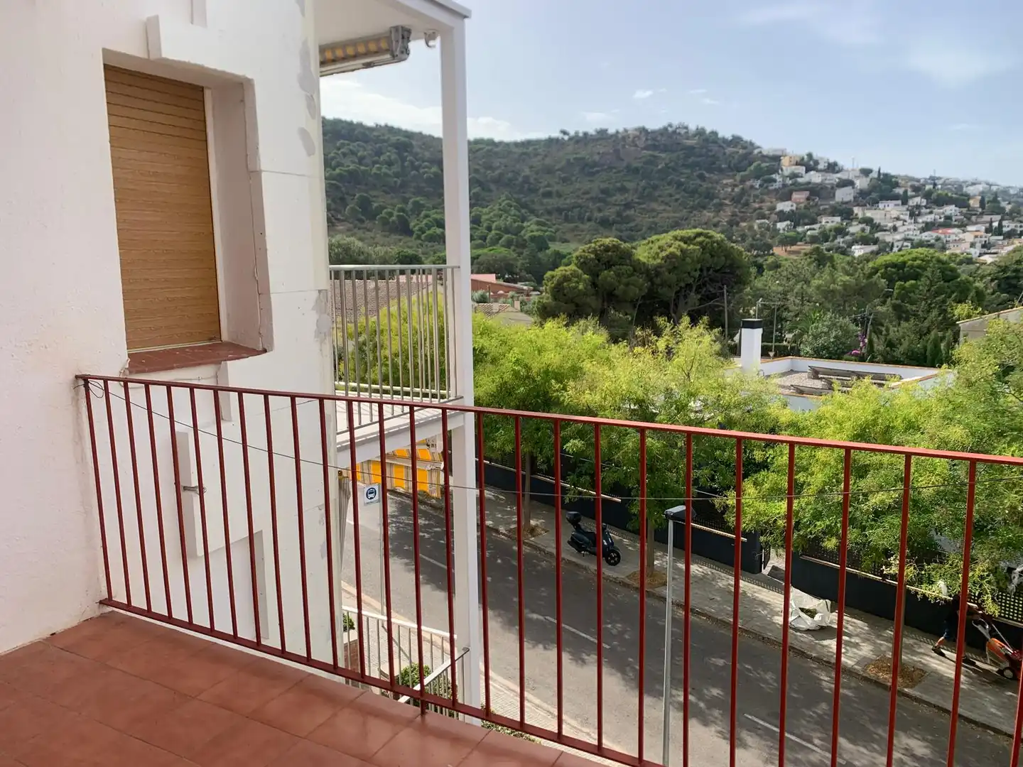 Balcony of Flat for sale in Roses  with Air Conditioner, Heating and Terrace
