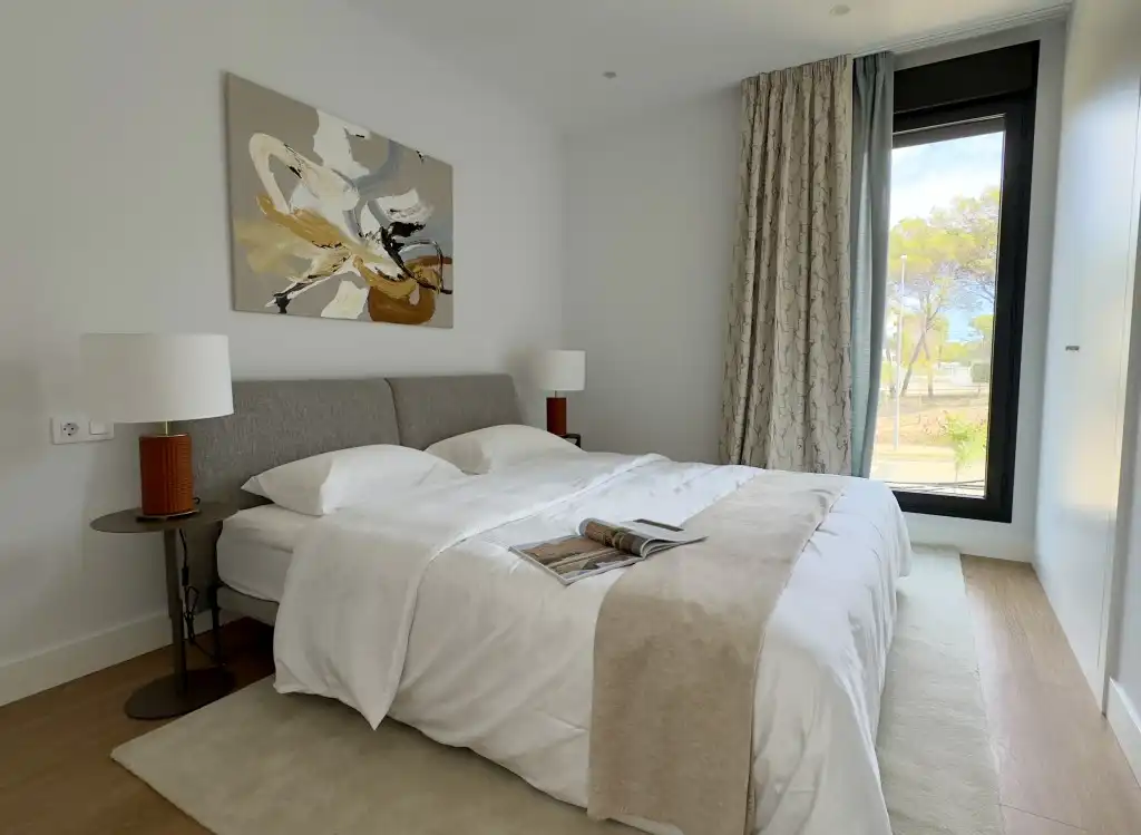 Dormitori de Casa o xalet de lloguer en Llucmajor amb Aire condicionat, Jardí privat i Terrassa