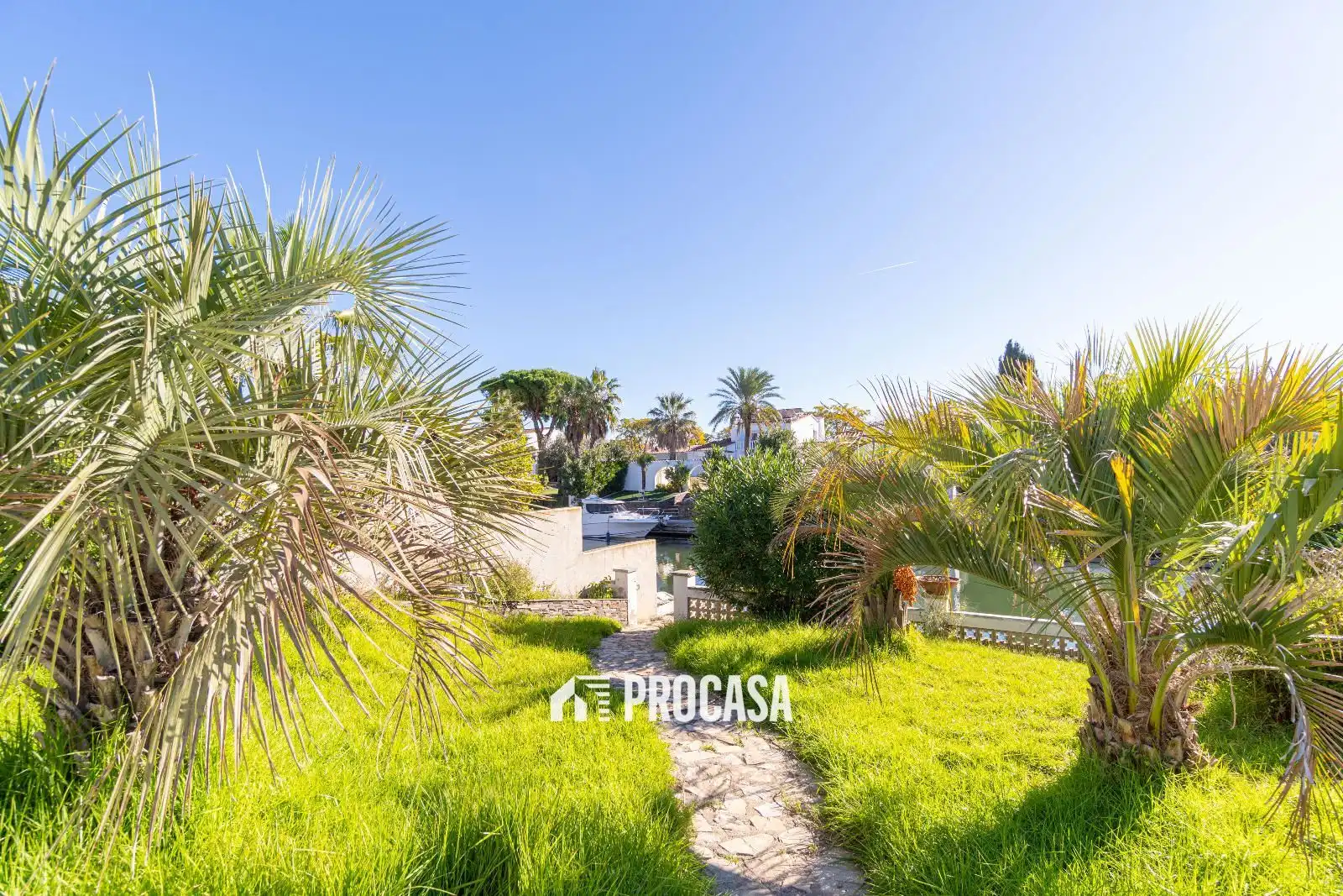 Jardí de Casa o xalet en venda en Empuriabrava amb Aire condicionat, Calefacció i Traster