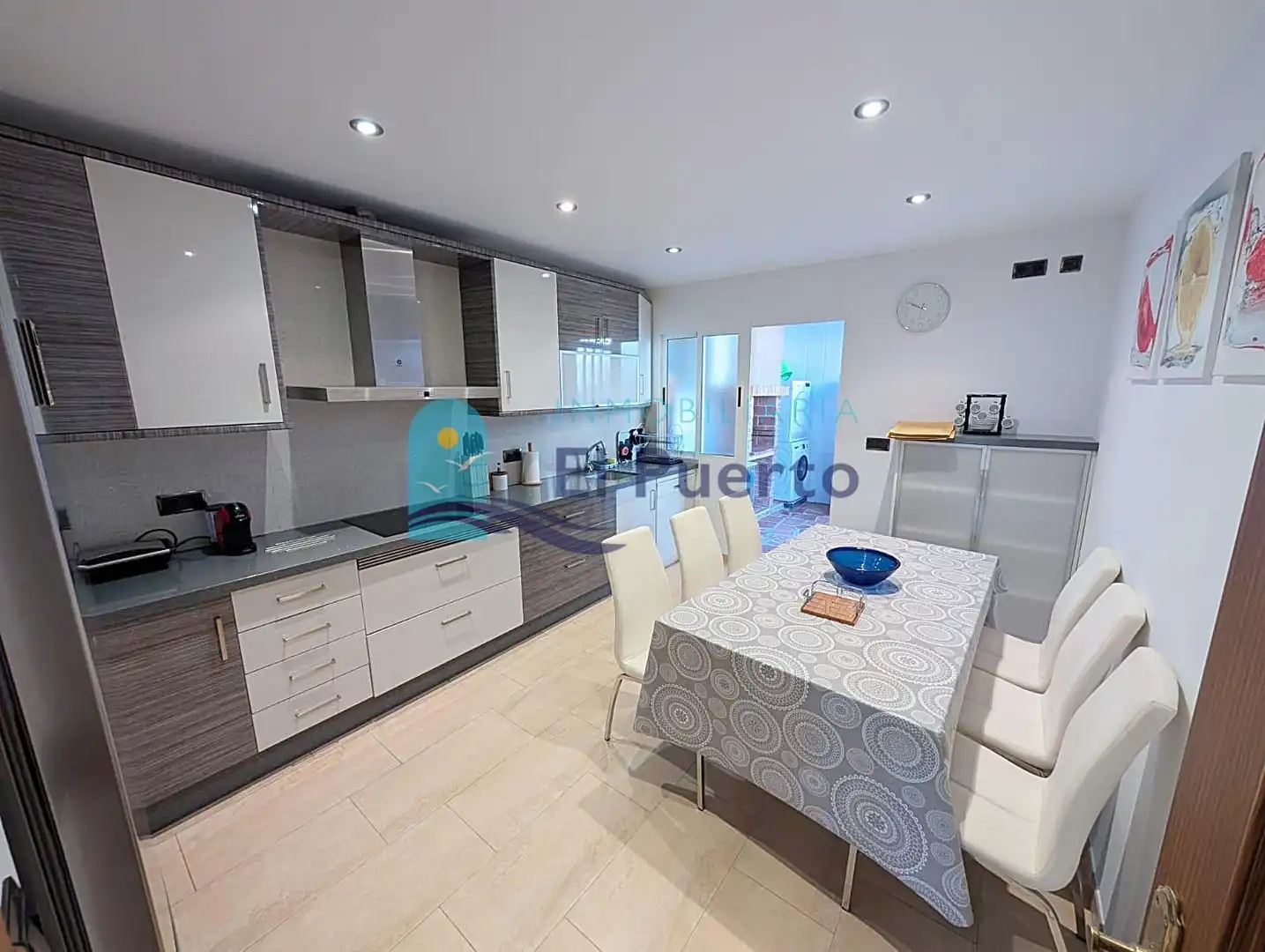 Kitchen of Houses for sale in Mazarrón  with Air Conditioner, Heating and Terrace