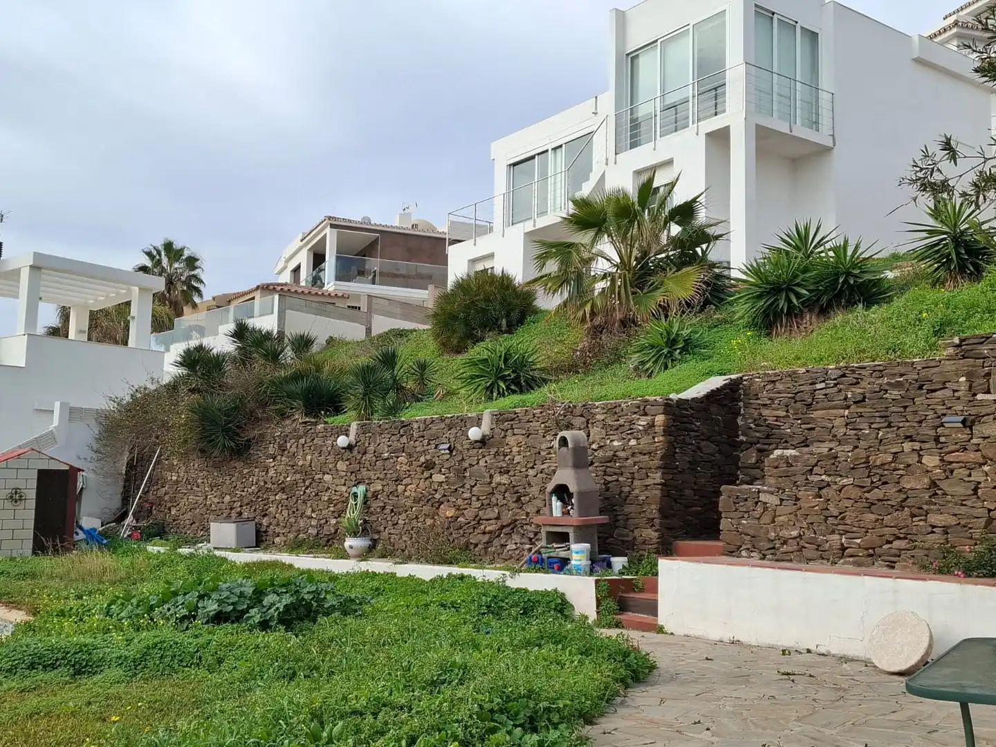 Jardí de Casa o xalet en venda en Mijas amb Aire condicionat, Calefacció i Jardí privat