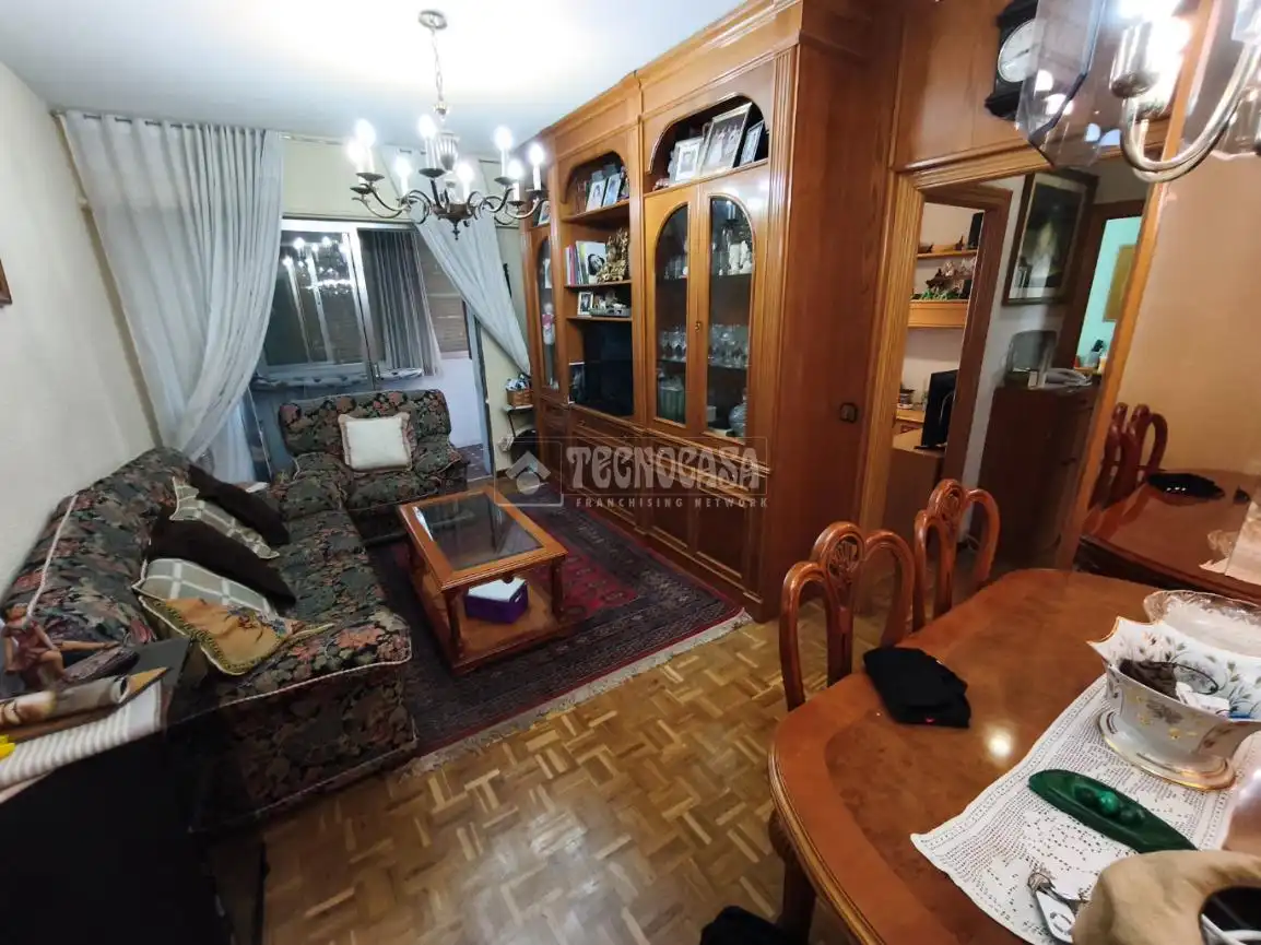 Sala de estar de Piso en venta en Alcorcón con Terraza