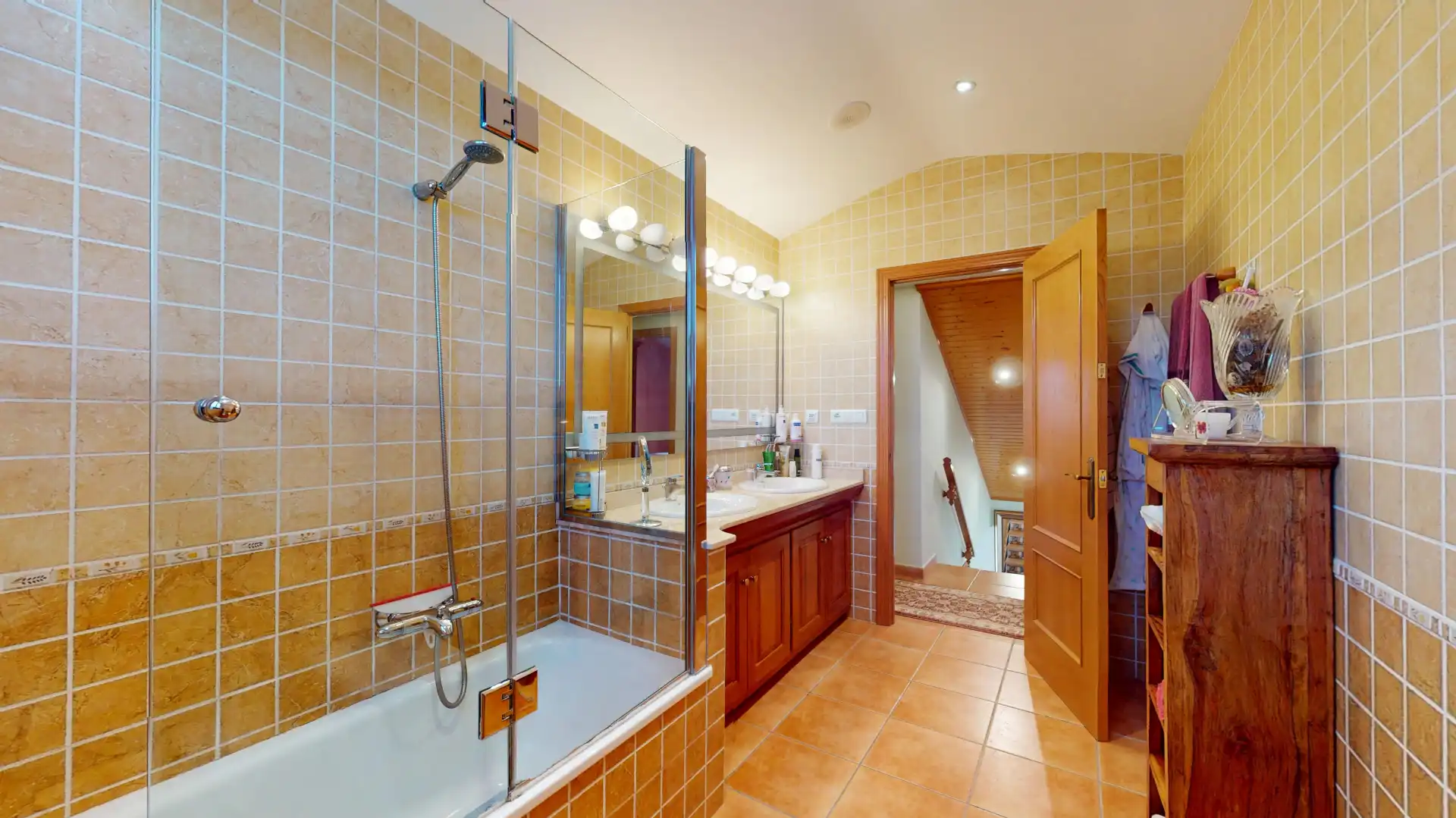 Bathroom of Houses for sale in Prades  with Heating, Private garden and Terrace