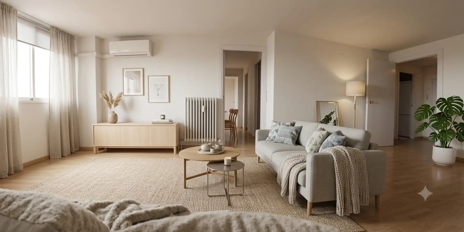 Living room of Attic for rent in  Madrid Capital