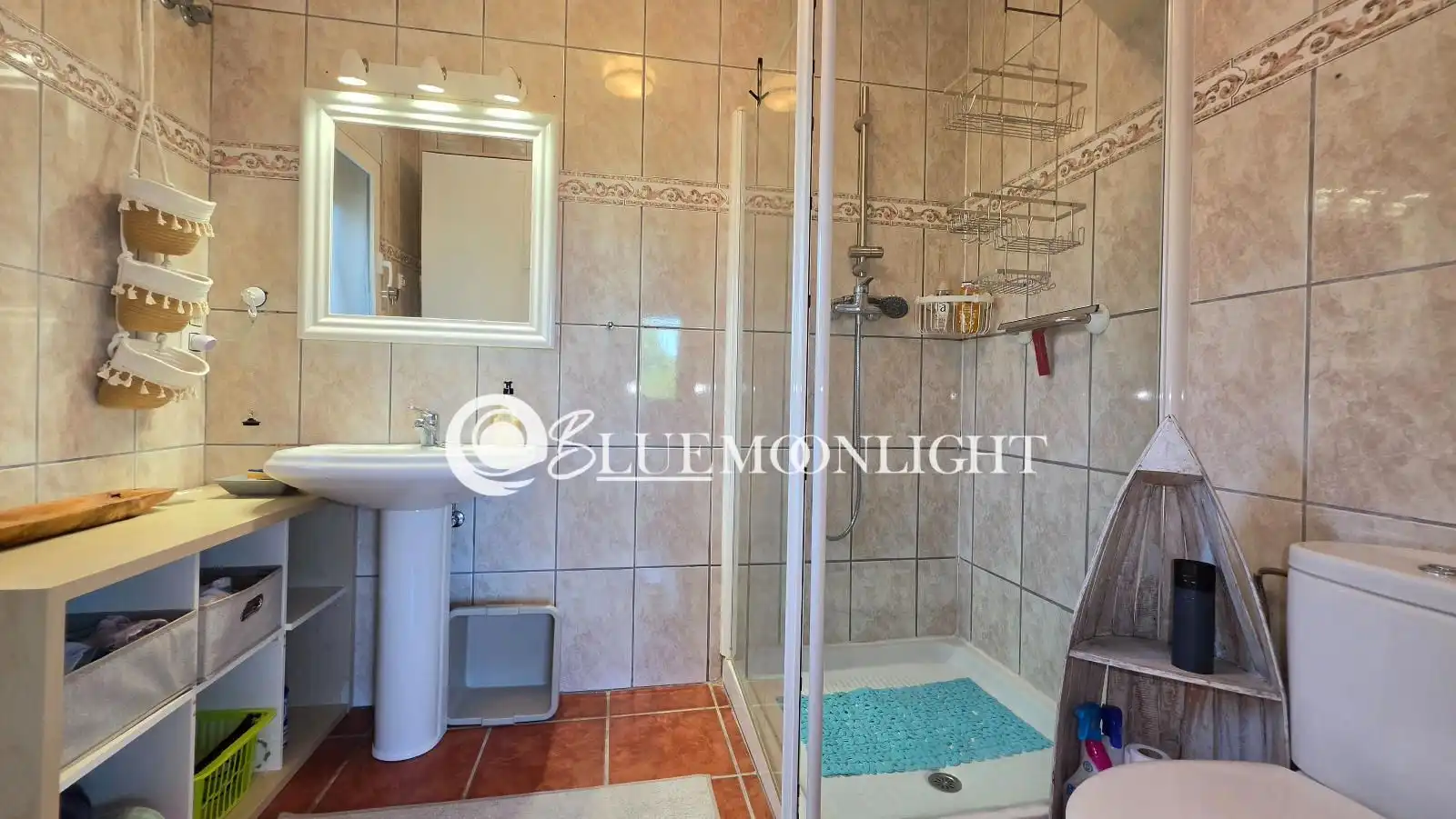 Bathroom of Houses for sale in Càlig  with Air Conditioner, Heating and Swimming Pool