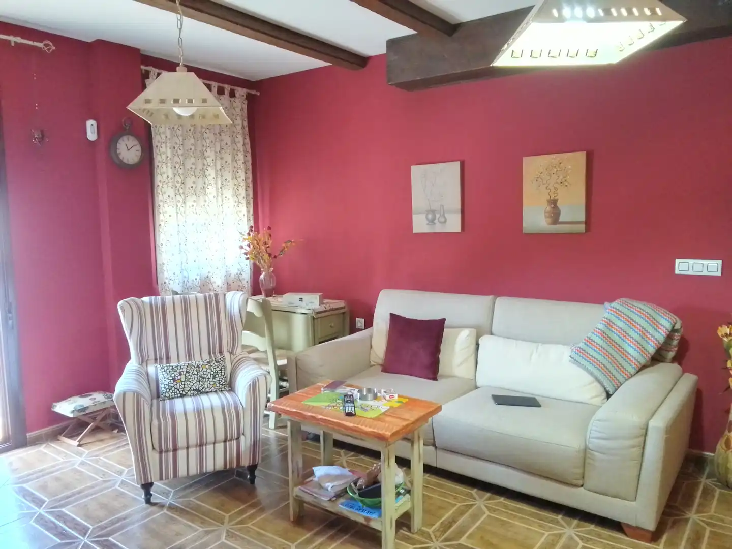 Sala de estar de Dúplex en venta en Benaocaz con Aire acondicionado, Amueblado y Lavadora