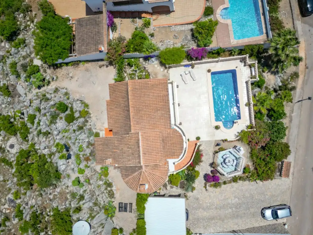 Vista exterior de Casa o xalet en venda en Murla amb Aire condicionat, Calefacció i Jardí privat