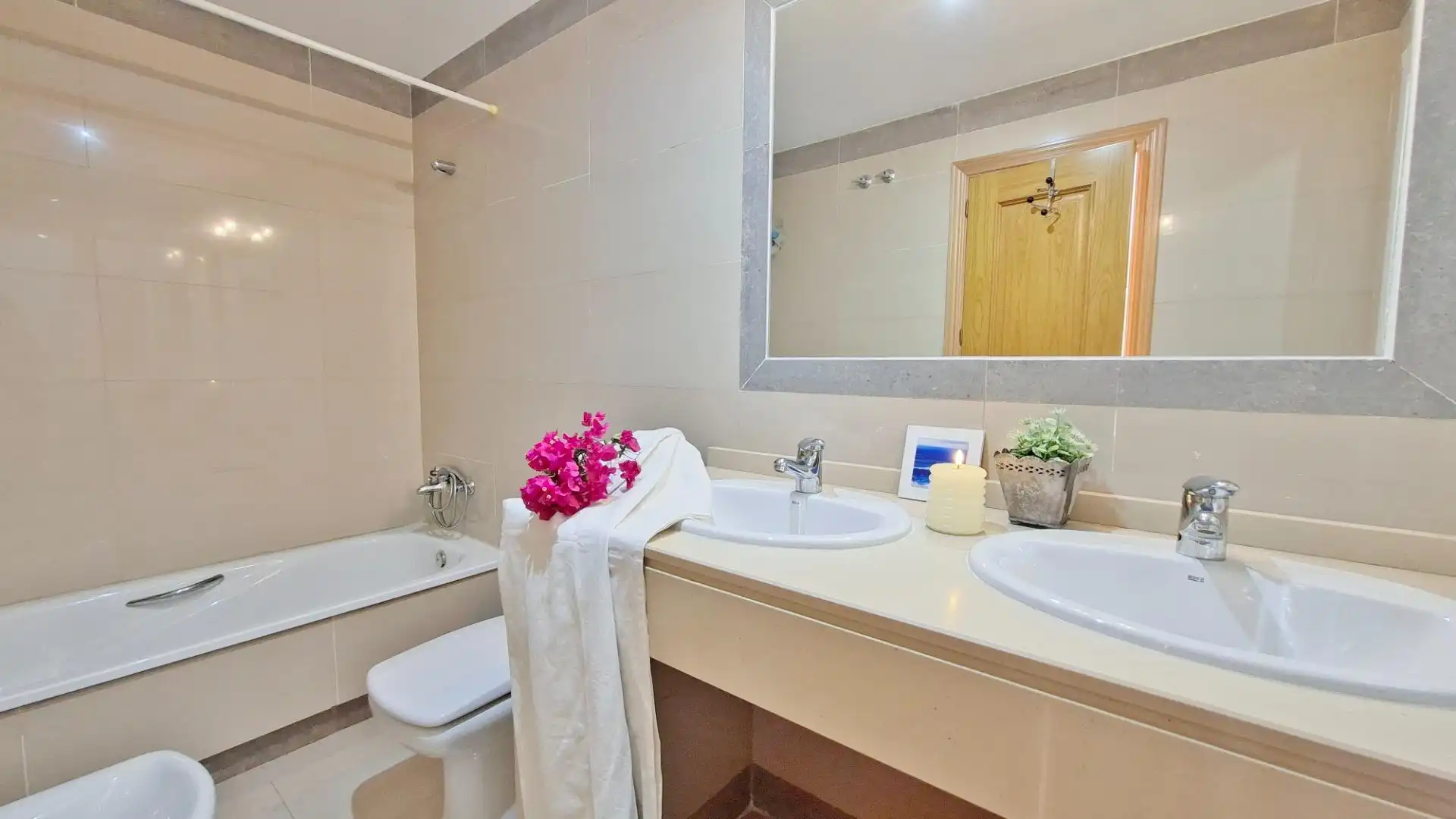 Baño de Apartamento en venta en Carboneras con Jardín privado, Terraza y Alarma
