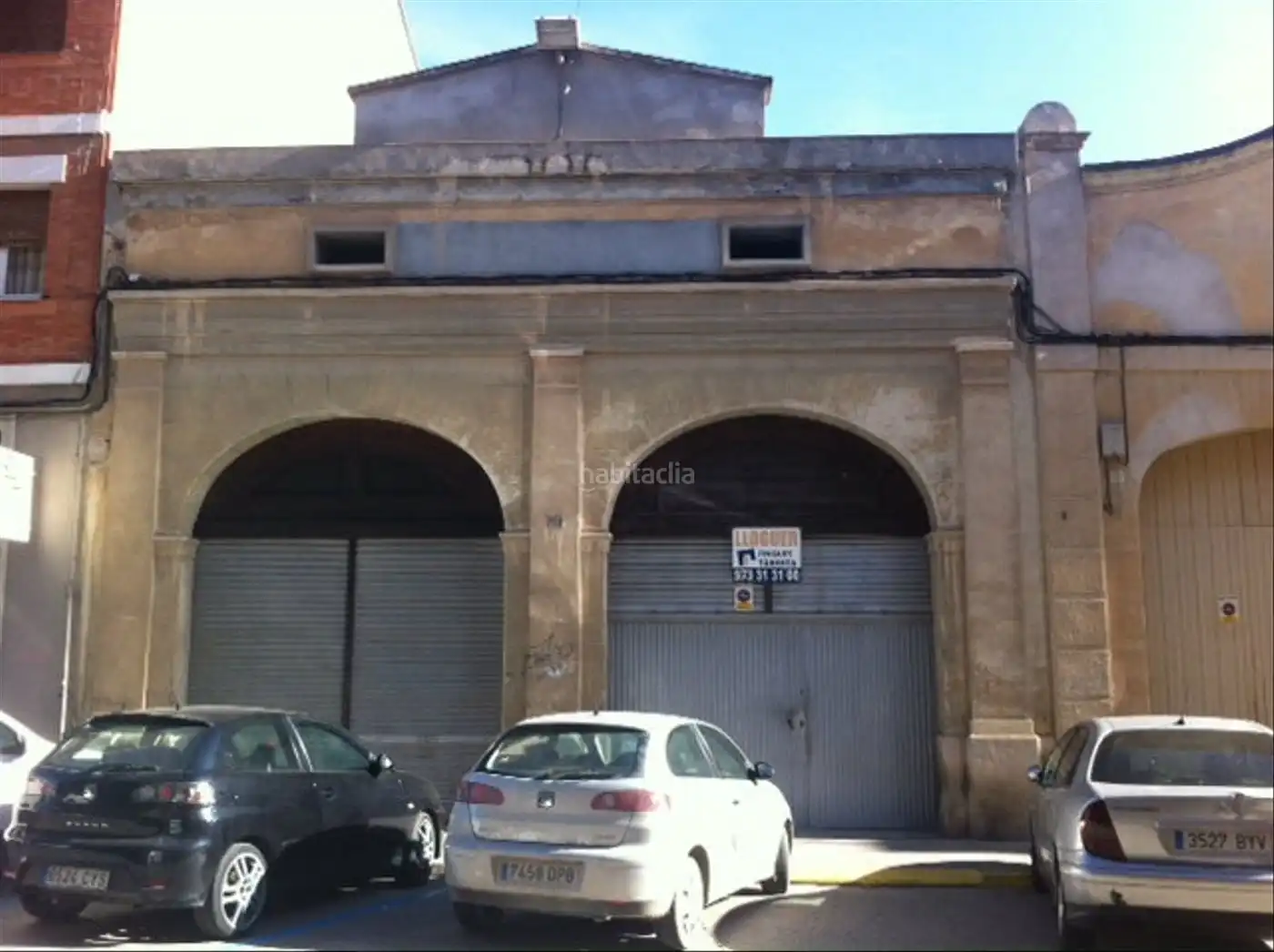 Vista exterior de Nave industrial de alquiler en Tàrrega