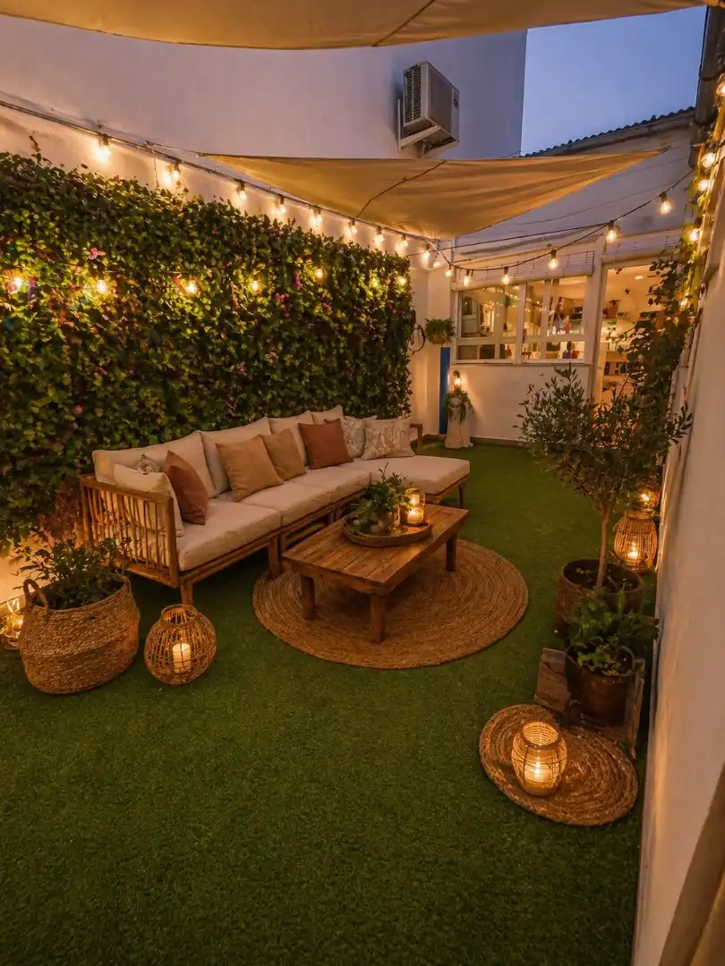 Terraza de Casa adosada en venta en Santa Pola con Aire acondicionado, Calefacción y Jardín privado
