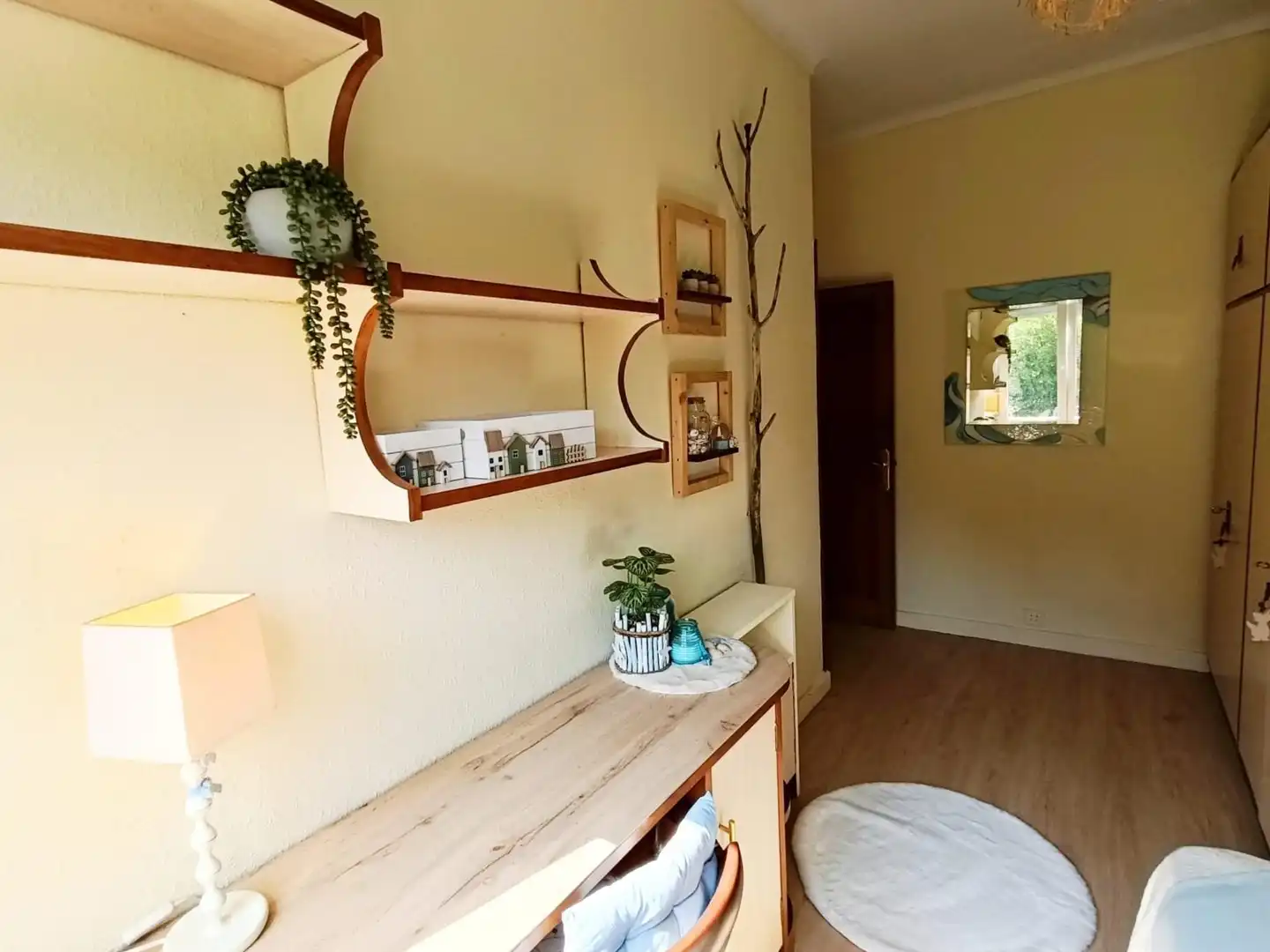 Sala de estar de Piso en venta en Langreo con Calefacción, Trastero y Amueblado