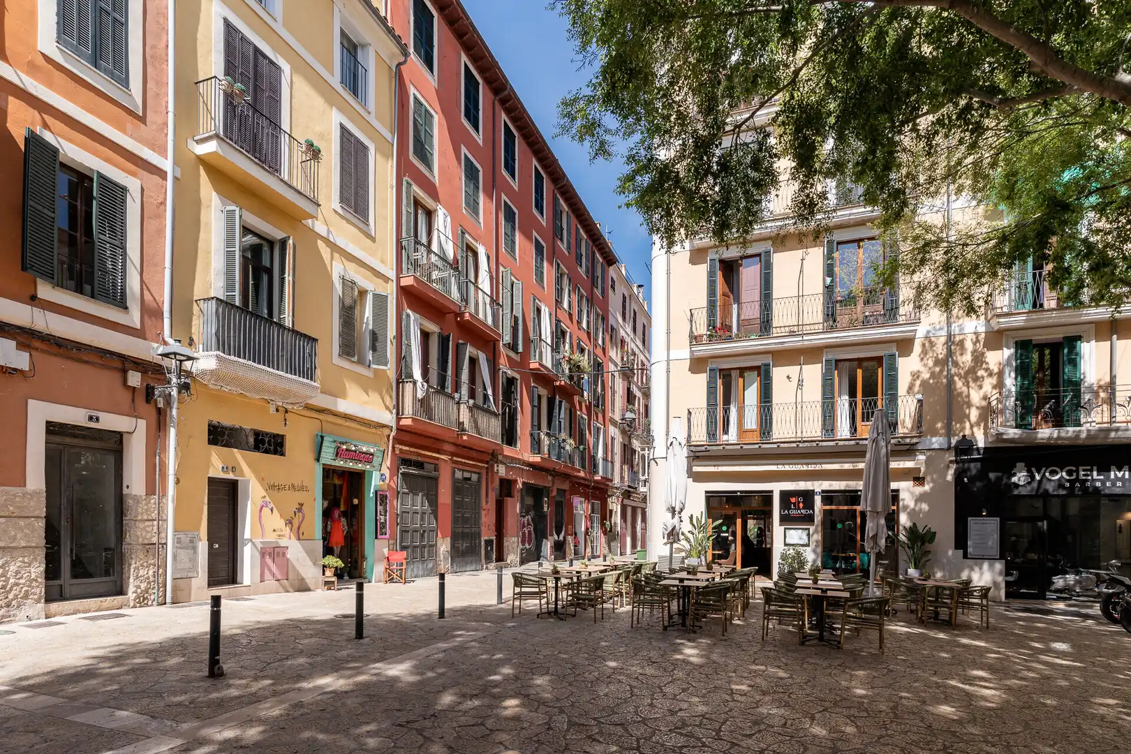 Außenansicht von Dachboden zum Verkauf in  Palma de Mallorca mit Klimaanlage, Möbliert und Balkon