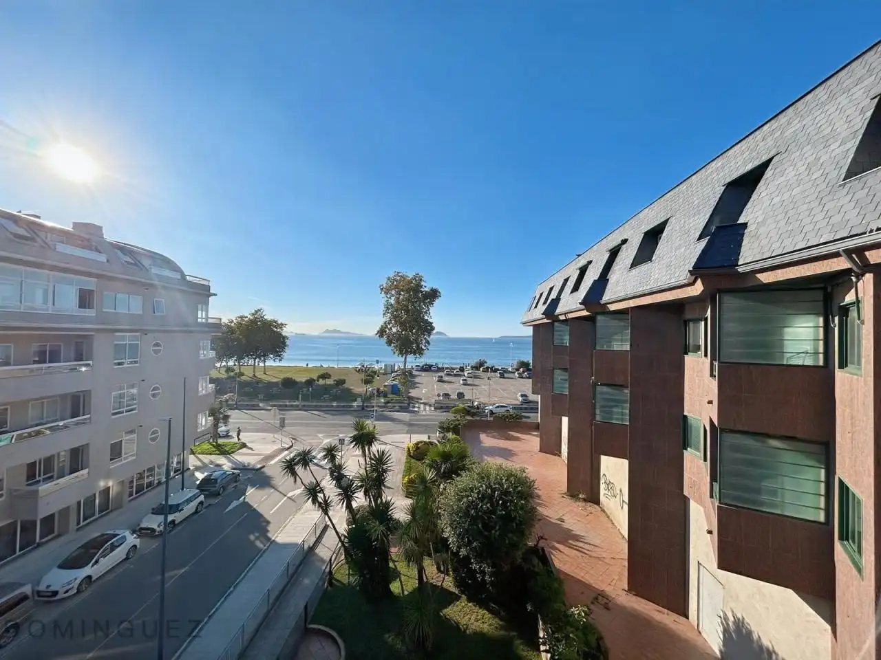 Außenansicht von Wohnungen zur Miete in Vigo  mit Heizung, Terrasse und Möbliert