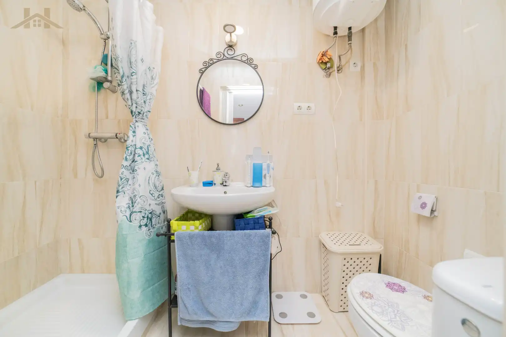 Badezimmer von Wohnung zum Verkauf in Navalcarnero mit Klimaanlage, Heizung und Privatgarten