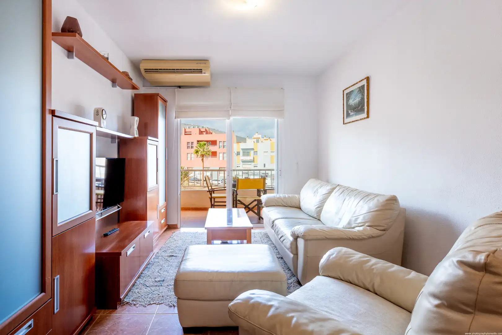 Sala de estar de Apartamento de alquiler en Candelaria con Aire acondicionado, Calefacción y Parquet
