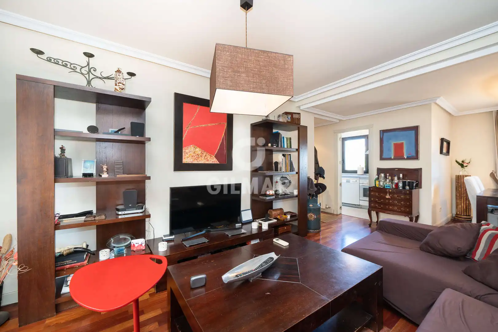 Sala de estar de Ático en venta en Madrid con Calefacción, Jardín privado y Trastero