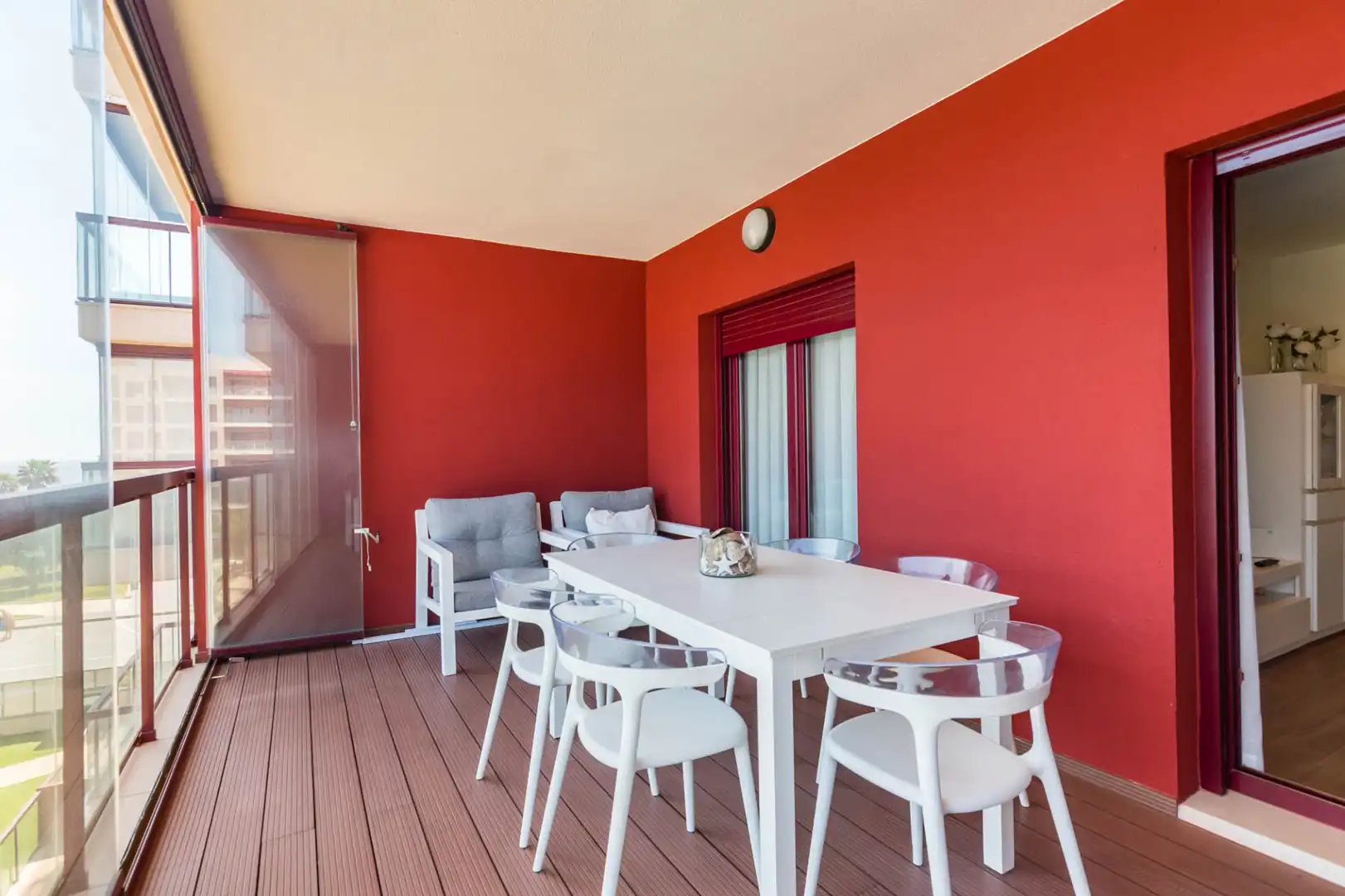 Terraza de Piso en venta en Pilar de la Horadada con Aire acondicionado, Calefacción y Jardín privado