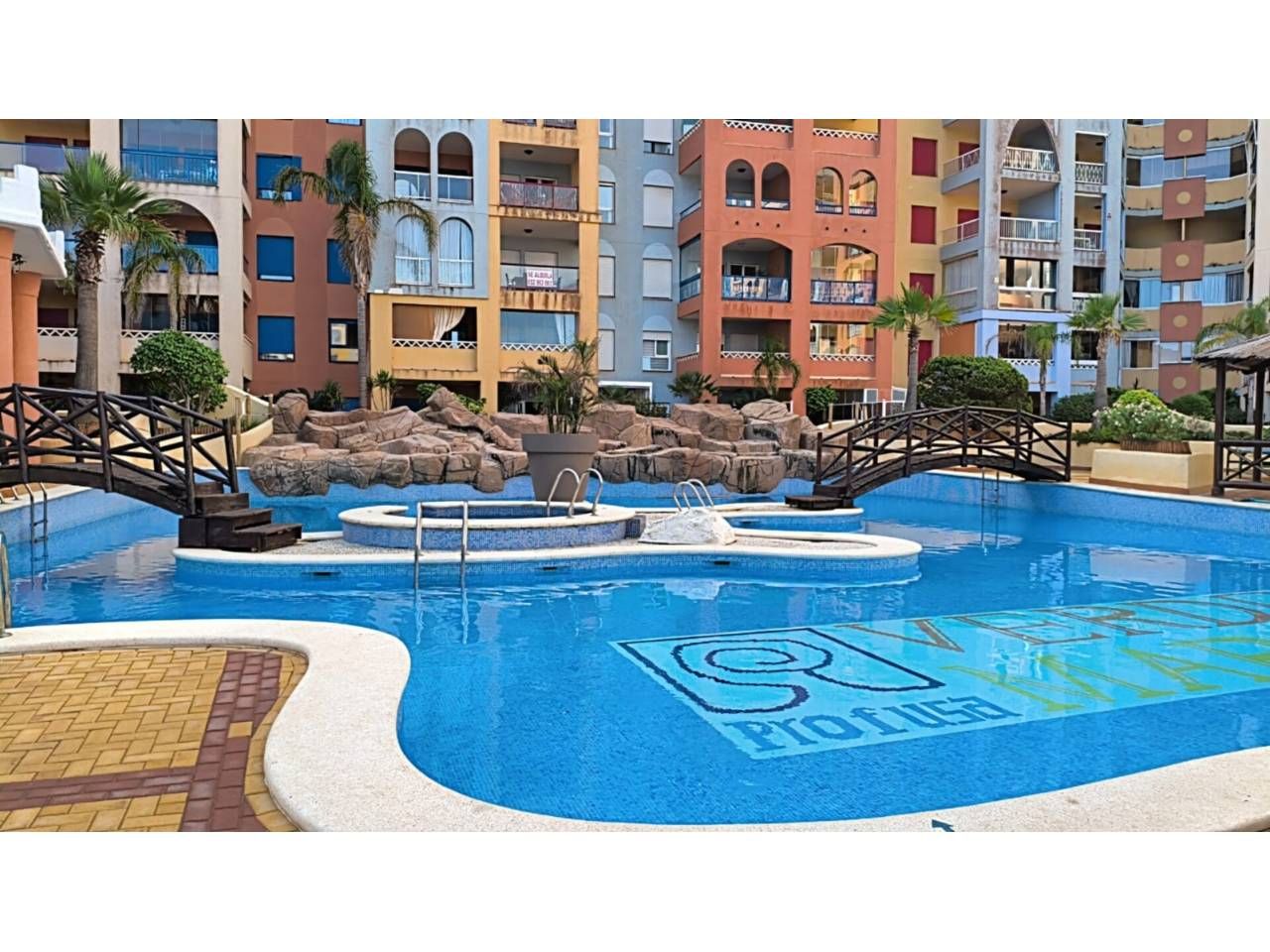 Swimming pool of Attic for sale in Cartagena  with Air Conditioner, Heating and Terrace
