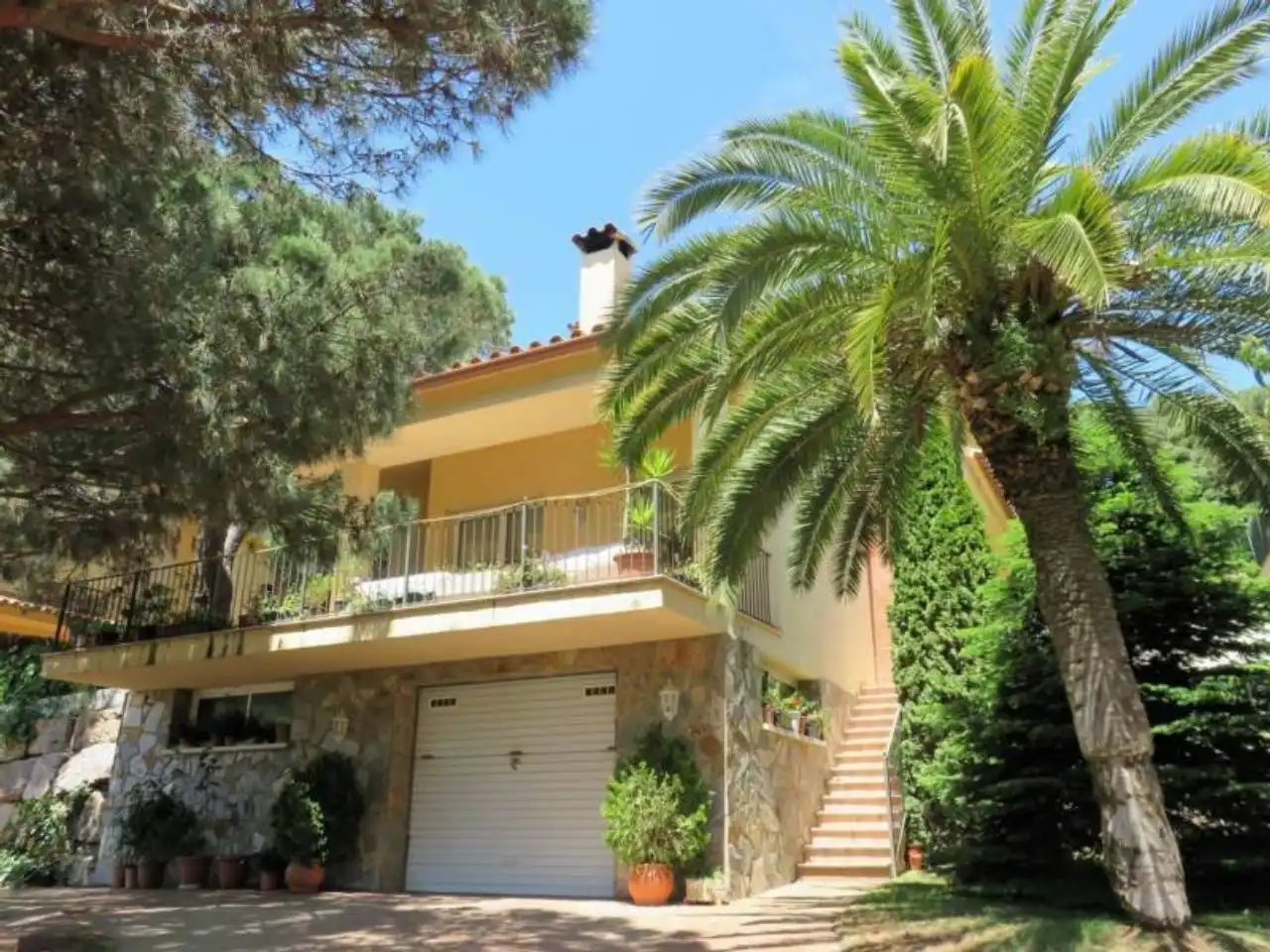 Vista exterior de Casa o chalet en venta en Vallromanes con Calefacción, Jardín privado y Terraza