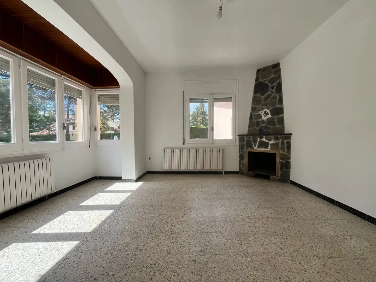 Living room of Detached homes for sale in Sant Hilari Sacalm  with Heating and Balcony