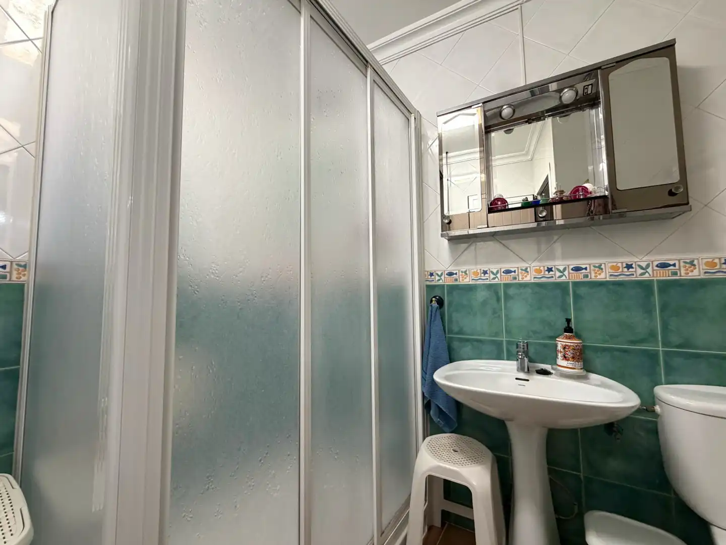 Bany de Casa o xalet en venda en Álora amb Aire condicionat, Terrassa i Moblat