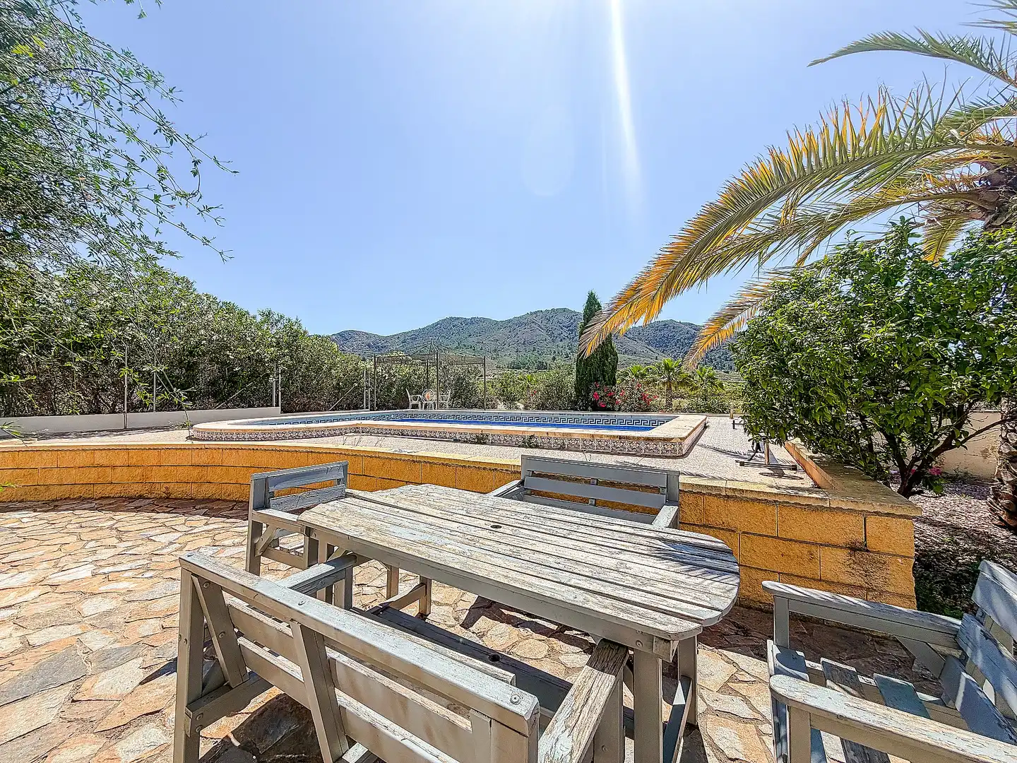 Terraza de Casa o chalet en venta en Abanilla con Aire acondicionado, Calefacción y Jardín privado