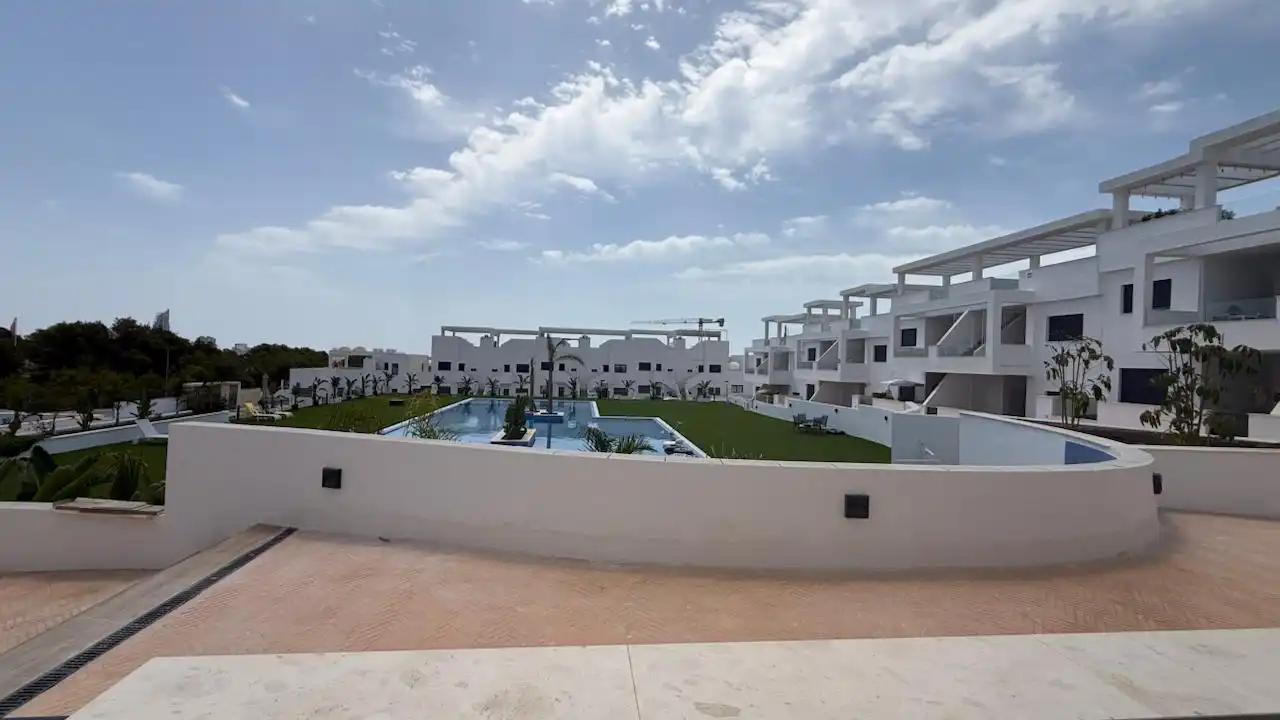 Terraza de Planta baja de alquiler en Finestrat con Aire acondicionado, Calefacción y Trastero