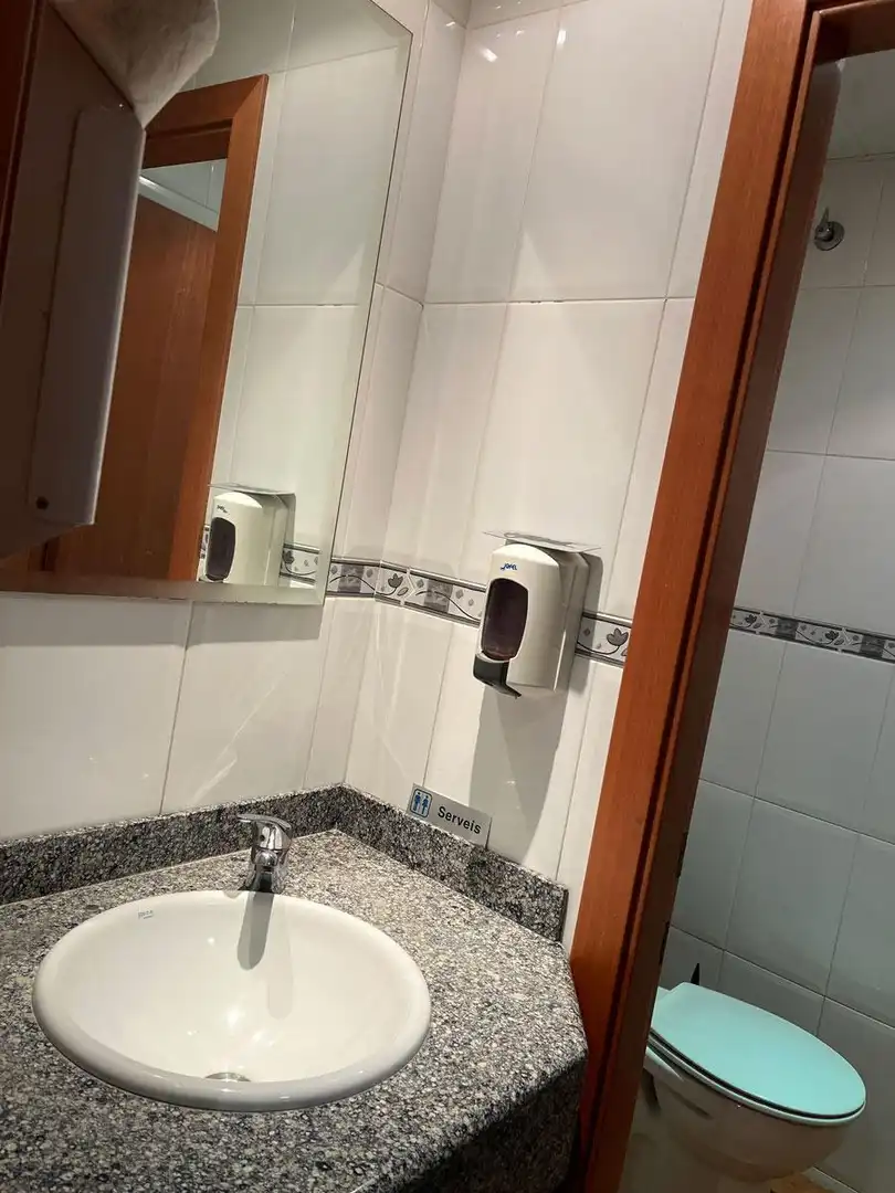 Baño de Local en venta en Santa Margarida de Montbui con Aire acondicionado y Amueblado