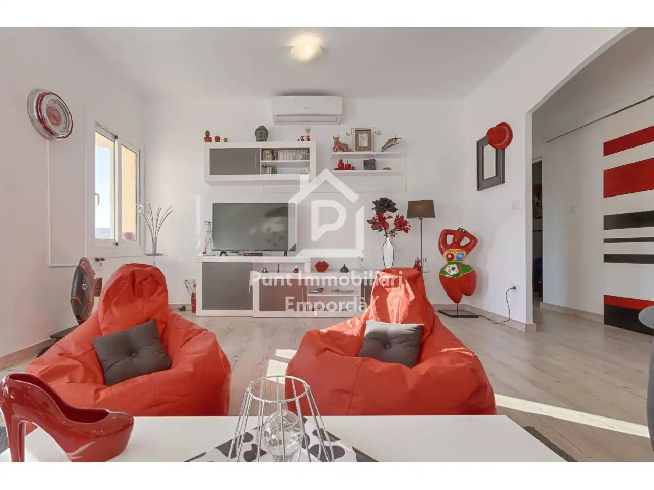 Sala de estar de Piso en venta en Centre