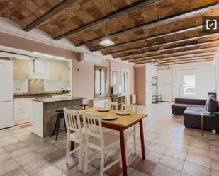 Kitchen of Flat to rent in L'Hospitalet de Llobregat  with Air Conditioner, Heating and Furnished