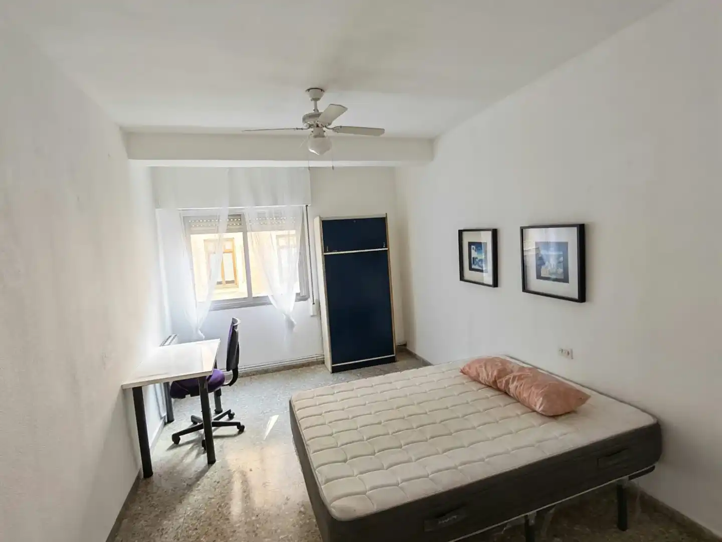 Bedroom of Flat for rent in Murcia  with Air Conditioner, Heating and Furnished